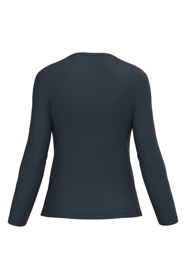 T-shirt Algodão Lavado m. comprida de senhora-RAG-Tailors-Fardas-e-Uniformes-Vestuario-Pro