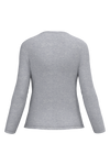 T-shirt Algodão Lavado m. comprida de senhora-RAG-Tailors-Fardas-e-Uniformes-Vestuario-Pro