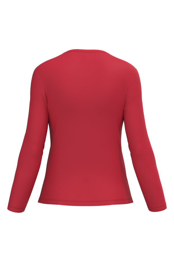 T-shirt Algodão Lavado m. comprida de senhora-RAG-Tailors-Fardas-e-Uniformes-Vestuario-Pro