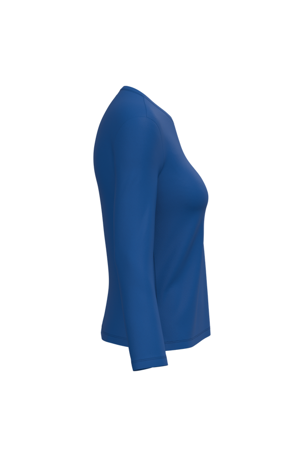 T-shirt Algodão Lavado m. comprida de senhora-RAG-Tailors-Fardas-e-Uniformes-Vestuario-Pro