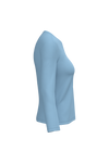 T-shirt Algodão Lavado m. comprida de senhora-RAG-Tailors-Fardas-e-Uniformes-Vestuario-Pro