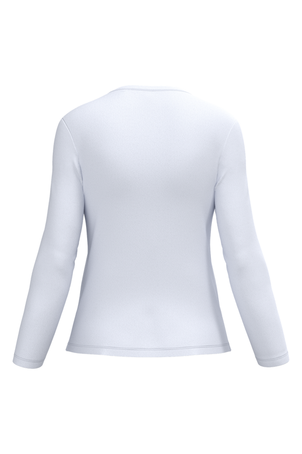 T-shirt Algodão Lavado m. comprida de senhora-RAG-Tailors-Fardas-e-Uniformes-Vestuario-Pro