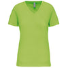 T-shirt BIO150 de senhora decote V-Lime-XS-RAG-Tailors-Fardas-e-Uniformes-Vestuario-Pro