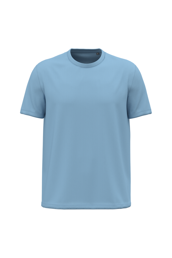 T-shirt Bio150 de Homem-Azul Céu-S-RAG-Tailors-Fardas-e-Uniformes-Vestuario-Pro