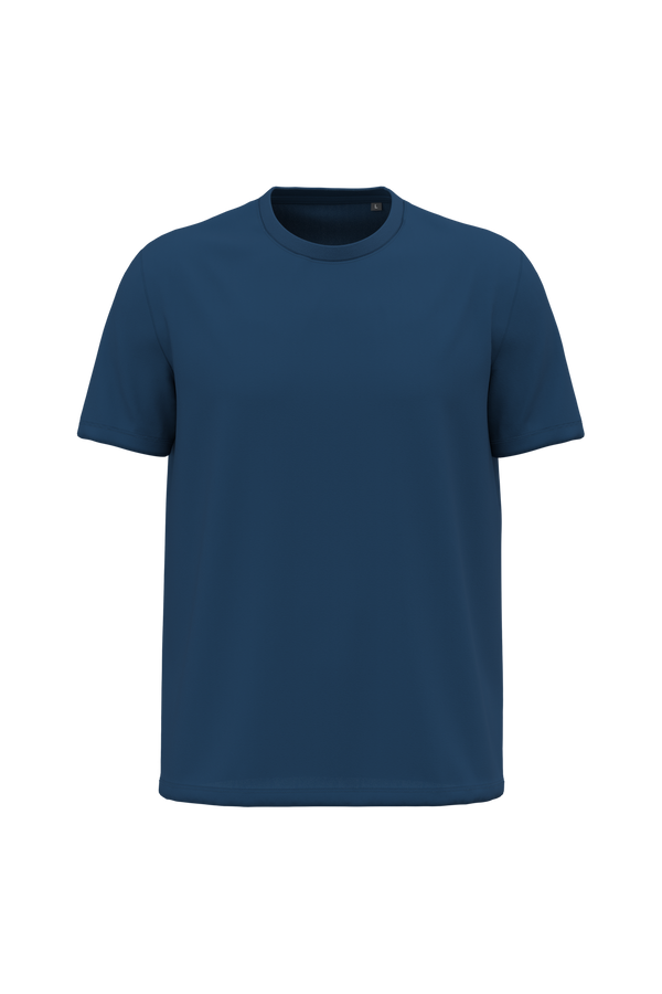 T-shirt Bio150 de Homem-Índigo Verdadeiro-S-RAG-Tailors-Fardas-e-Uniformes-Vestuario-Pro