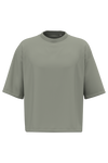T-shirt Boxy Ombros Descaídos Homem-Verde Amêndoa-XS-RAG-Tailors-Fardas-e-Uniformes-Vestuario-Pro