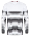T-shirt Breton de Manga Comprida-Branco / Azul Marinho-XS-RAG-Tailors-Fardas-e-Uniformes-Vestuario-Pro