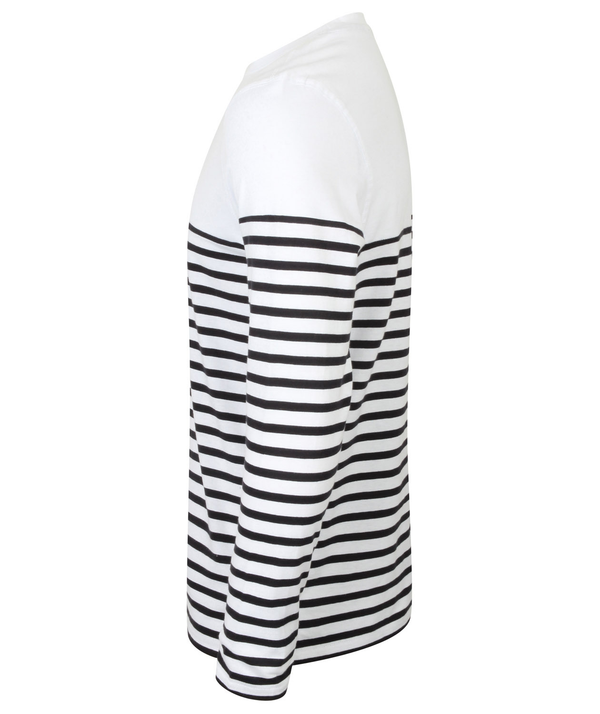 T-shirt Breton de Manga Comprida-RAG-Tailors-Fardas-e-Uniformes-Vestuario-Pro