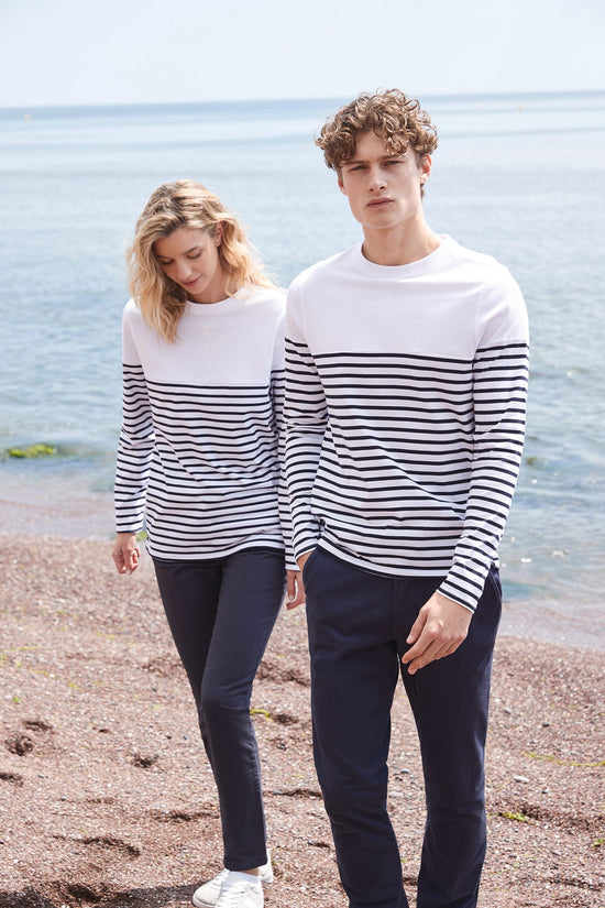 T-shirt Breton de Manga Comprida-RAG-Tailors-Fardas-e-Uniformes-Vestuario-Pro