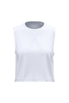 T-shirt Crop sem Mangas de Senhora-Branco-2XS-RAG-Tailors-Fardas-e-Uniformes-Vestuario-Pro