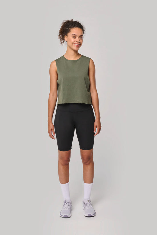 T-shirt Crop sem Mangas de Senhora-RAG-Tailors-Fardas-e-Uniformes-Vestuario-Pro