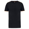 T-shirt Day To Day de manga curta-Black / Orange-S-RAG-Tailors-Fardas-e-Uniformes-Vestuario-Pro