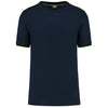 T-shirt Day To Day de manga curta-Navy / Fluorescent Yellow-S-RAG-Tailors-Fardas-e-Uniformes-Vestuario-Pro