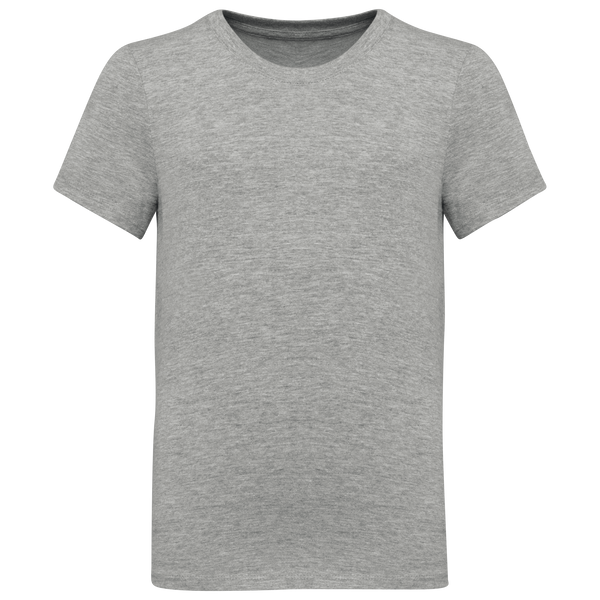 T-shirt Decote Redondo de Criança-Cinzento Oxford-4/6 Anos-RAG-Tailors-Fardas-e-Uniformes-Vestuario-Pro