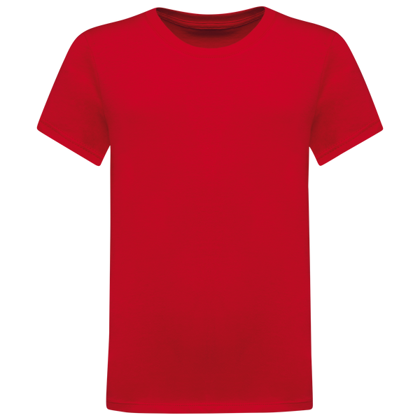 T-shirt Decote Redondo de Criança-Vermelho-4/6 Anos-RAG-Tailors-Fardas-e-Uniformes-Vestuario-Pro