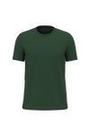 T-shirt Decote Redondo de Manga Curta Unissexo-Verde Floresta-2XS-RAG-Tailors-Fardas-e-Uniformes-Vestuario-Pro