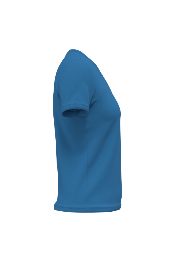 T-shirt Decote V Senhora Algodão Biológico-RAG-Tailors-Fardas-e-Uniformes-Vestuario-Pro