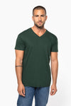 T-shirt Decote V de Homem em Algodão Biológico-RAG-Tailors-Fardas-e-Uniformes-Vestuario-Pro
