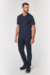 T-shirt Decote em V Antibacteriana de Homem-RAG-Tailors-Fardas-e-Uniformes-Vestuario-Pro