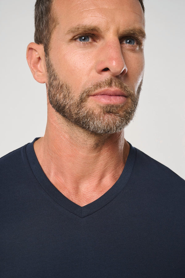 T-shirt Decote em V Antibacteriana de Homem-RAG-Tailors-Fardas-e-Uniformes-Vestuario-Pro
