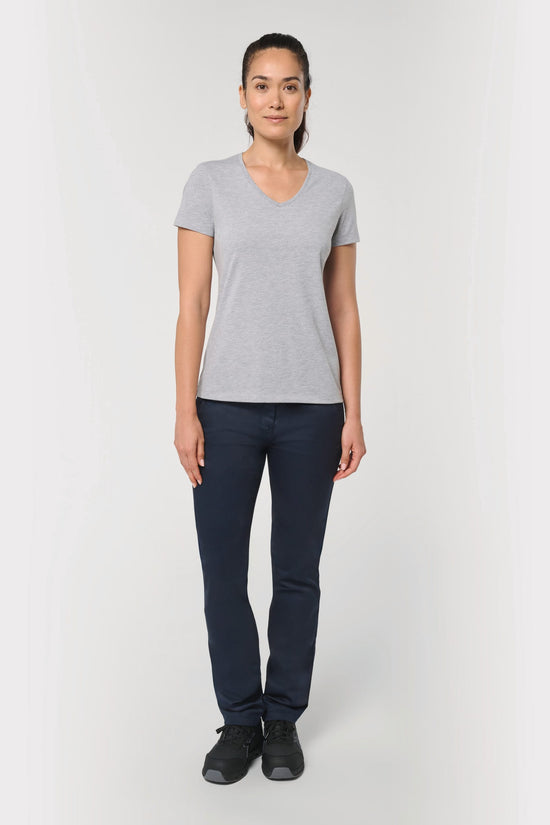 T-shirt Decote em V Antibacteriana de Senhora-RAG-Tailors-Fardas-e-Uniformes-Vestuario-Pro