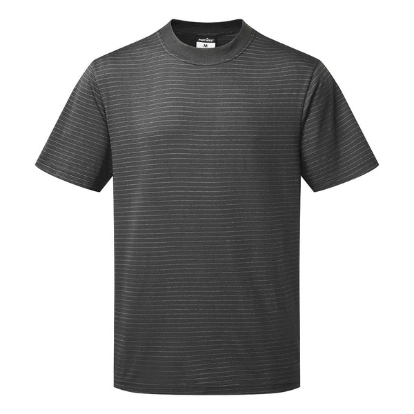 T-shirt ESD, Anti-estática-Cinza-XS-RAG-Tailors-Fardas-e-Uniformes-Vestuario-Pro