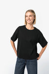 T-shirt Eco-responsável Boxy com Ombros Descaídos de Senhora-RAG-Tailors-Fardas-e-Uniformes-Vestuario-Pro