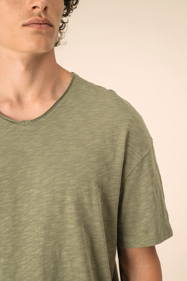 T-shirt Eco-responsável Decote Slub Ombros Descaídos Homem-RAG-Tailors-Fardas-e-Uniformes-Vestuario-Pro