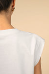 T-shirt Eco-responsável Sem Mangas com Ombreiras Mulher-RAG-Tailors-Fardas-e-Uniformes-Vestuario-Pro