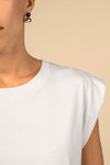 T-shirt Eco-responsável Sem Mangas com Ombreiras Mulher-RAG-Tailors-Fardas-e-Uniformes-Vestuario-Pro