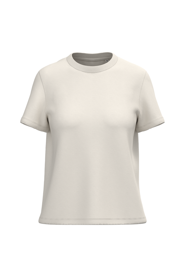 T-shirt Eco-responsável de Senhora-Marfim-XS-RAG-Tailors-Fardas-e-Uniformes-Vestuario-Pro