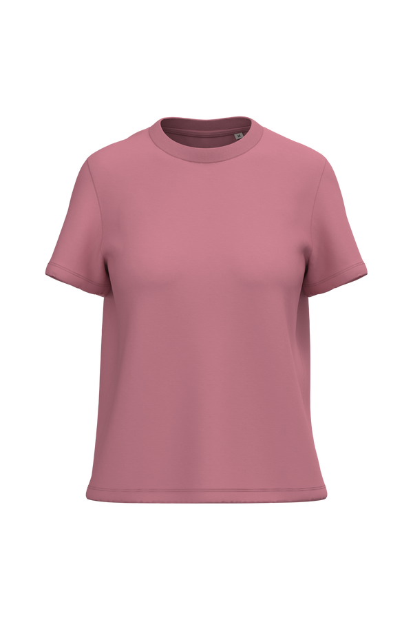 T-shirt Eco-responsável de Senhora-Rosa Antigo-XS-RAG-Tailors-Fardas-e-Uniformes-Vestuario-Pro