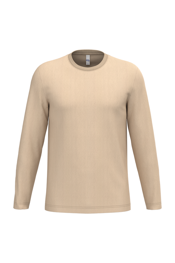 T-shirt Manga Comprida Unissexo-Areia Ideal-XS-RAG-Tailors-Fardas-e-Uniformes-Vestuario-Pro