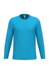 T-shirt Manga Comprida Unissexo-Azul Atol Ideal-XS-RAG-Tailors-Fardas-e-Uniformes-Vestuario-Pro