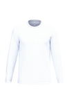 T-shirt Manga Comprida Unissexo-Branco Ideal-XS-RAG-Tailors-Fardas-e-Uniformes-Vestuario-Pro