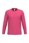 T-shirt Manga Comprida Unissexo-Fúcsia Ideal-XS-RAG-Tailors-Fardas-e-Uniformes-Vestuario-Pro