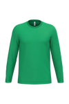 T-shirt Manga Comprida Unissexo-Verde Kelly Ideal-XS-RAG-Tailors-Fardas-e-Uniformes-Vestuario-Pro