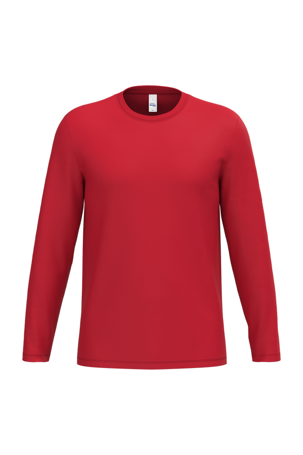 T-shirt Manga Comprida Unissexo-Vermelho Ideal-XS-RAG-Tailors-Fardas-e-Uniformes-Vestuario-Pro