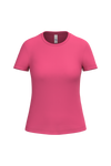 T-shirt Mulher Decote Redondo-Fúcsia Ideal-XS-RAG-Tailors-Fardas-e-Uniformes-Vestuario-Pro