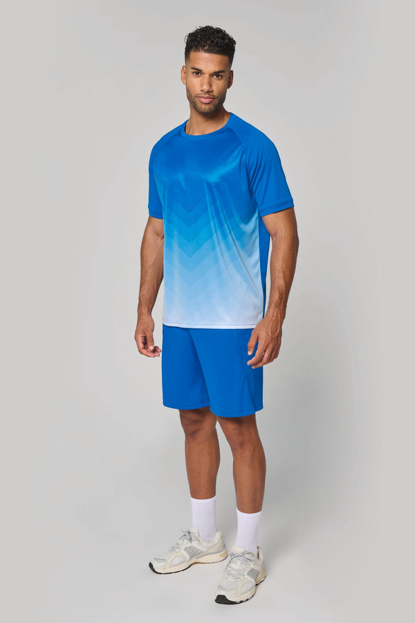 T-shirt Multidesporto em Poliéster Sublimado Unissexo-RAG-Tailors-Fardas-e-Uniformes-Vestuario-Pro