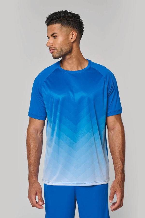 T-shirt Multidesporto em Poliéster Sublimado Unissexo-RAG-Tailors-Fardas-e-Uniformes-Vestuario-Pro
