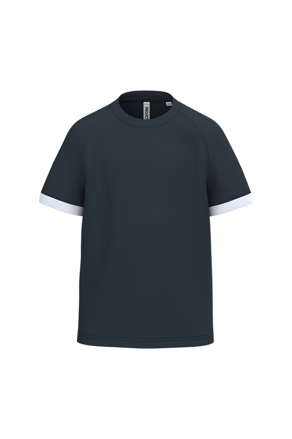 T-shirt Multidesporto em Poliéster de Criança-Azul Marinho / Branco-4/6 Anos-RAG-Tailors-Fardas-e-Uniformes-Vestuario-Pro