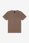 T-shirt Pesada com Aspeto Lavado Unissexo-Cacau Lavado-XS-RAG-Tailors-Fardas-e-Uniformes-Vestuario-Pro