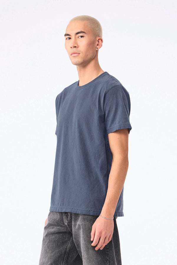 T-shirt Pesada com Aspeto Lavado Unissexo-RAG-Tailors-Fardas-e-Uniformes-Vestuario-Pro