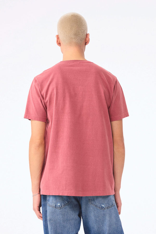 T-shirt Pesada com Aspeto Lavado Unissexo-RAG-Tailors-Fardas-e-Uniformes-Vestuario-Pro