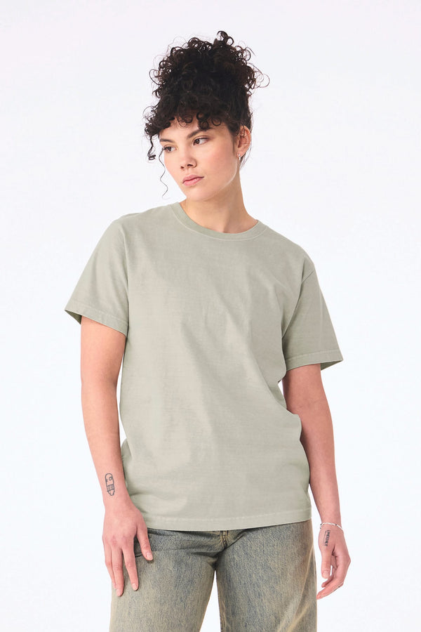 T-shirt Pesada com Aspeto Lavado Unissexo-RAG-Tailors-Fardas-e-Uniformes-Vestuario-Pro