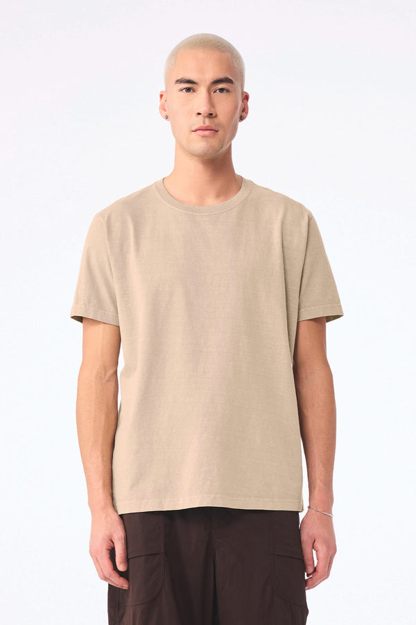 T-shirt Pesada com Aspeto Lavado Unissexo-RAG-Tailors-Fardas-e-Uniformes-Vestuario-Pro