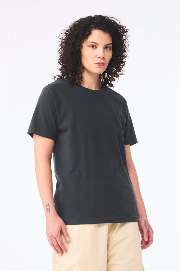 T-shirt Pesada com Aspeto Lavado Unissexo-RAG-Tailors-Fardas-e-Uniformes-Vestuario-Pro
