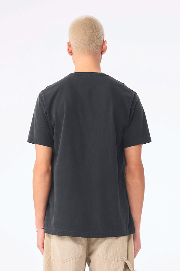 T-shirt Pesada com Aspeto Lavado Unissexo-RAG-Tailors-Fardas-e-Uniformes-Vestuario-Pro