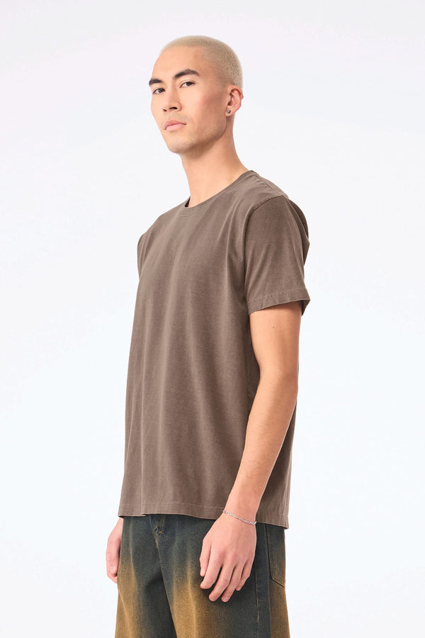 T-shirt Pesada com Aspeto Lavado Unissexo-RAG-Tailors-Fardas-e-Uniformes-Vestuario-Pro